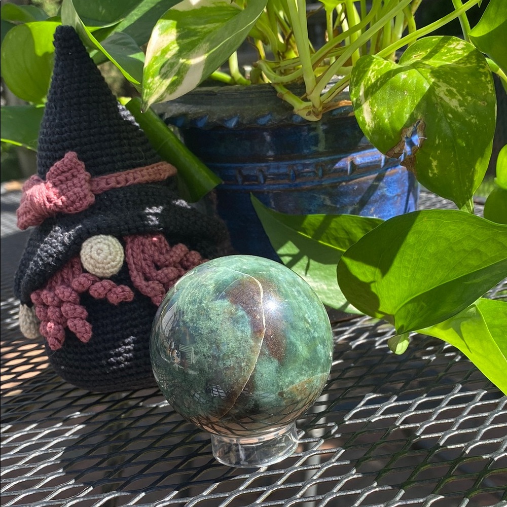 Moss Aghate Sphere